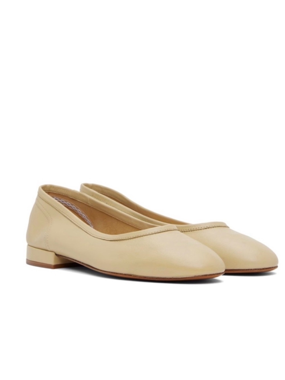 Maryam Nassir Zadeh Brand New Serafina Flats in Bulgur